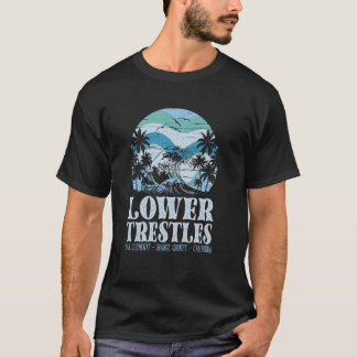T-shirt Lower Trestles San Clemente California Surfing Sun