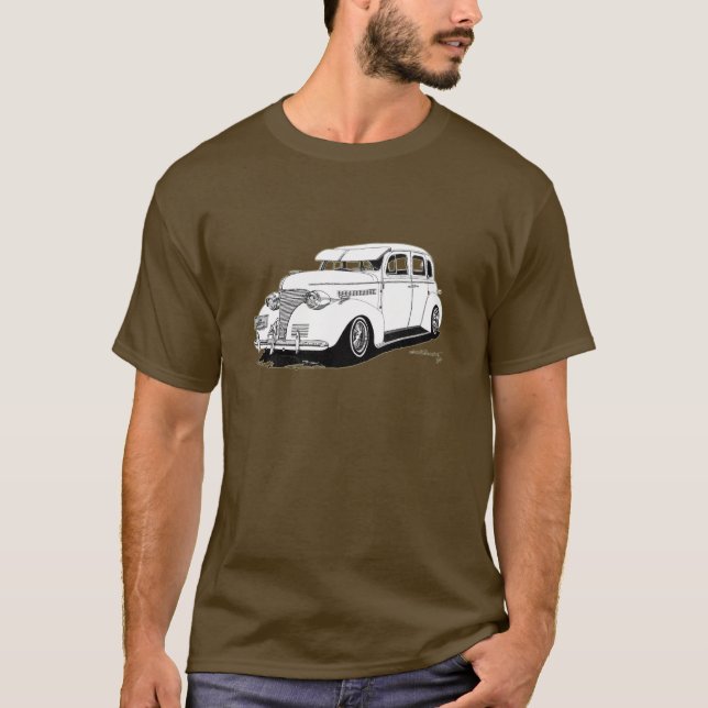 T-shirt 'Lowrider de 39 Chevy (Devant)
