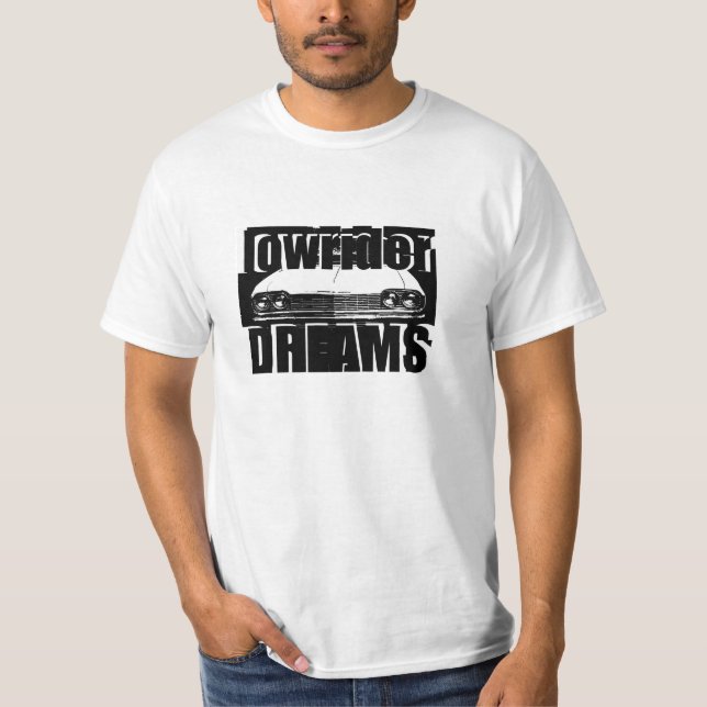 T-shirt LOWRIDER d'InnovativDezynz le "RÊVE" le tee - (Devant)