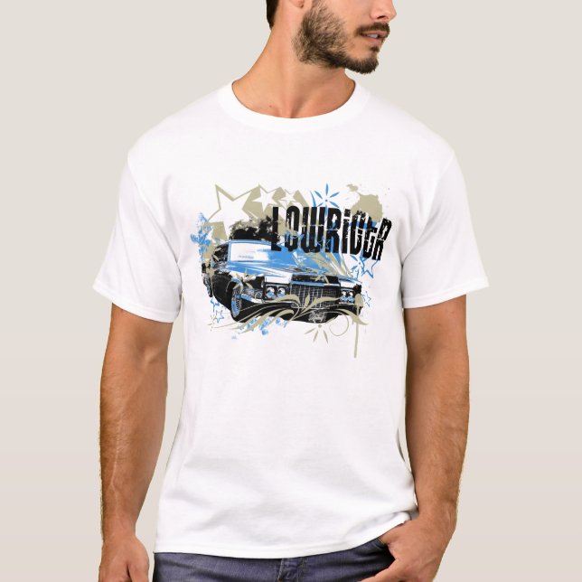 T-shirt Lowrider léger de Cadillac III (Devant)