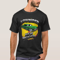 Lowrider Nouveau-Mexique. Drapeau du Nouveau-Mexiq