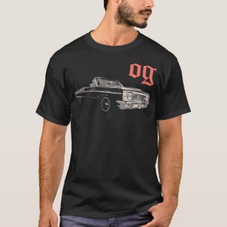 T-shirt Lowrider Original Gangster OG Cali Cholo Chicano