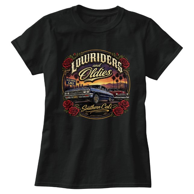 T-shirt Lowriders et classiques (Lowriders and oldies T-Shirt)