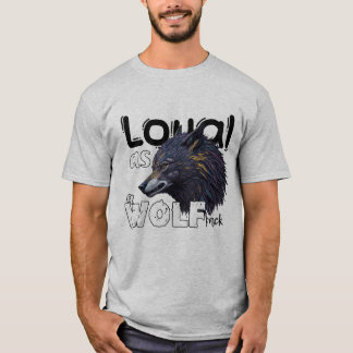 T-shirt Loyal comme pack de loups