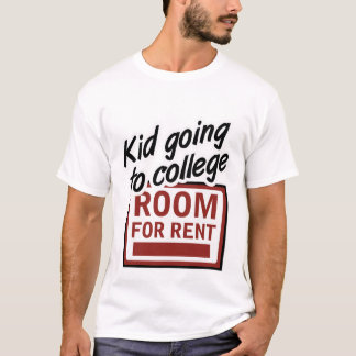 T-shirt Loyer de pièce d'université