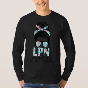 T-shirt Lpn Mode Toute La Journée Stethoscope Tous Les Jou