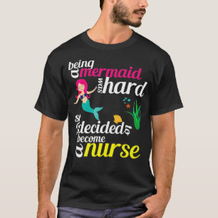 T-shirt LPN RN MSN BSN Nurse Mermaid Venin