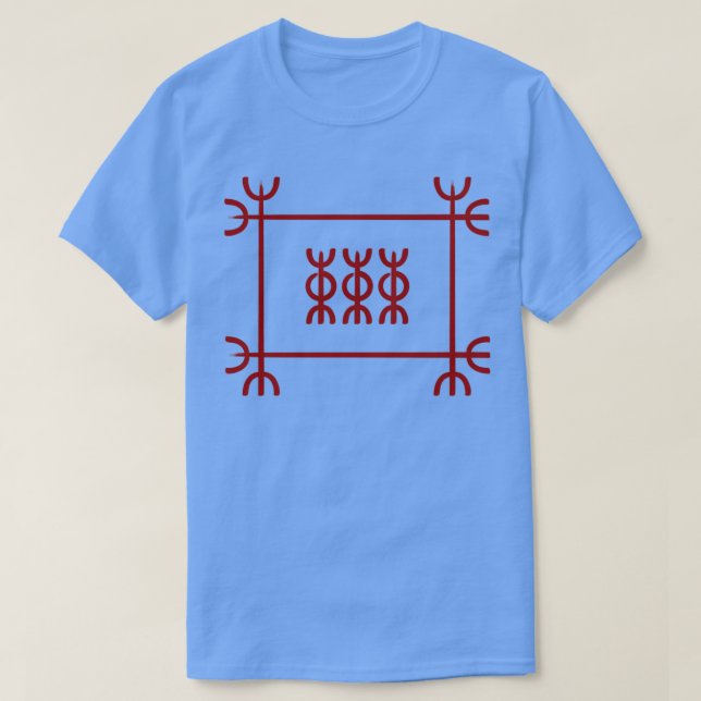 T-shirt Lsabrjtur ou Lock Breaker Islandais staves vider (Design devant)