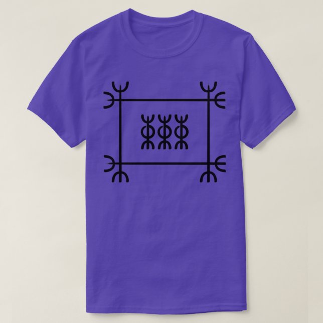 T-shirt Lsabrjtur ou Lock Breaker Islandais staves vider (Design devant)