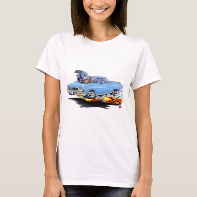 T-shirt Lt 1966 d'EL Camino Blue Truck (Devant)