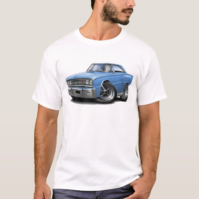 T-shirt Lt 1967 de Coronet droite Blue Car (Devant)