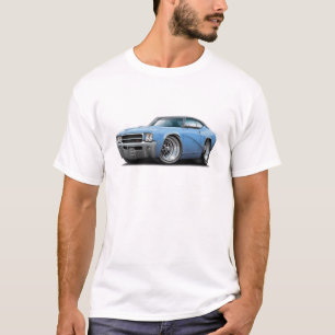 T-shirt Lt 1969 de GS de Buick Bleu-Noir Top Car