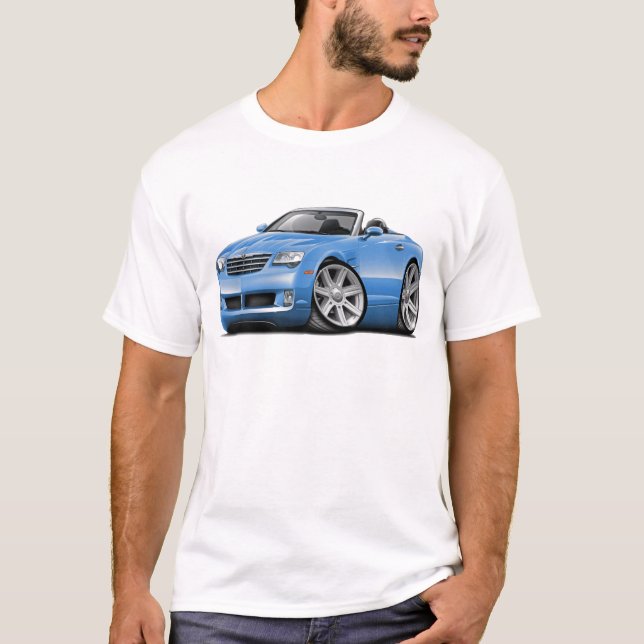 T-shirt Lt Blue Convertible de courant perturbateur (Devant)