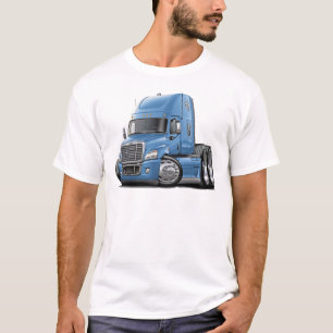 T-shirt Lt Blue Truck de Freightliner Cascadia
