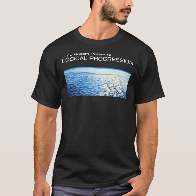 T-shirt LTJ Bukem Présente La Progression Logique Essentie (Devant)