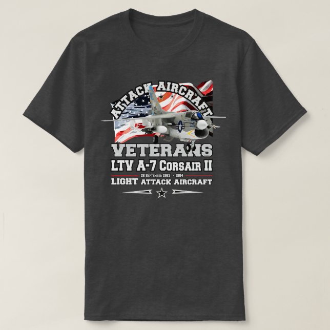 T-shirt LTV A7 Corsair II (Design devant)