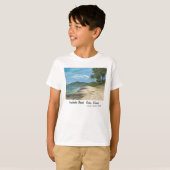 T-shirt Lualualei Beach Oahu, Hawaii (Devant entier)