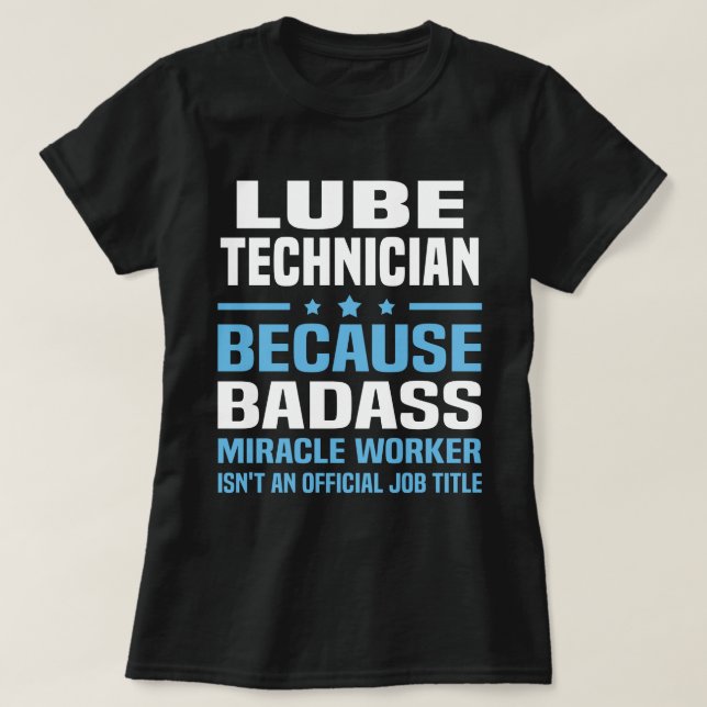 T-shirt Lube Technicien (Design devant)