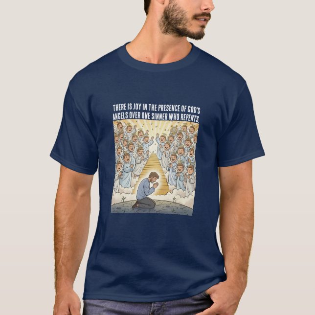 T-shirt Luc 15:10  (Devant)