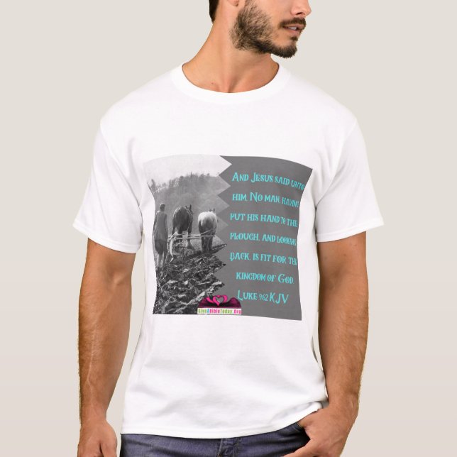 T-shirt Luc 9:62 (Devant)
