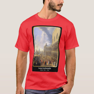 T-shirt Luca Carlevarijs Italien 1663 1730 art classique