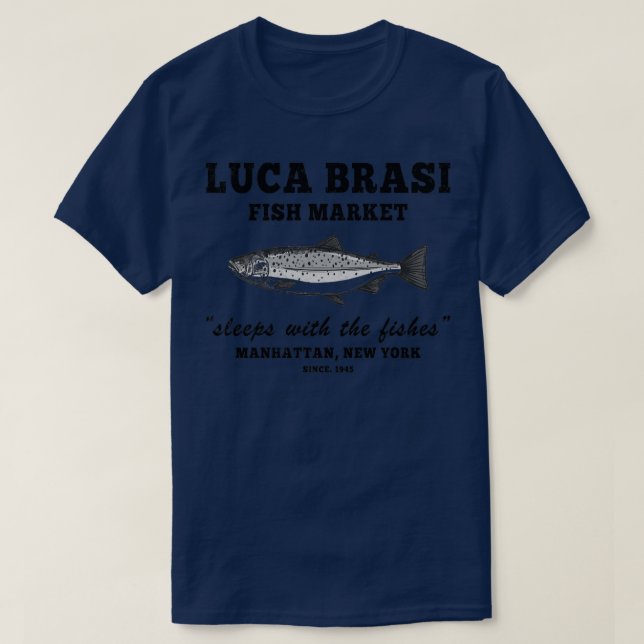 T-shirt Lucas Brasi Dort Avec Les Poissons (Design devant)