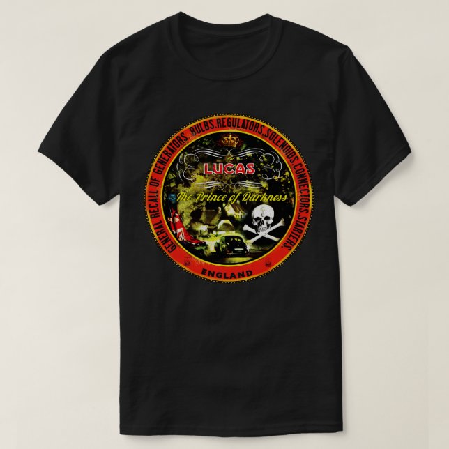 T-shirt Lucas électronique Angleterre (Design devant)