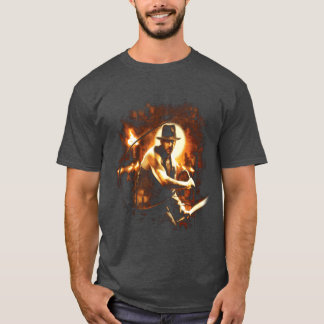 T-shirt Lucasfilm Indiana Jones et l'empire du Doom avec v