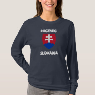 T-shirt Lucenec, Slovaquie avec armoiries