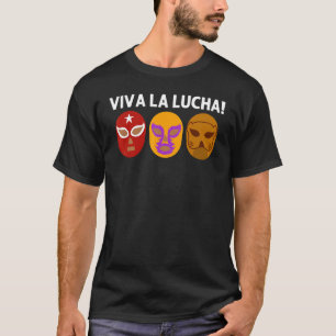T-shirt Lucha Libre Cool Pour Hommes Femmes Luchador Mexic