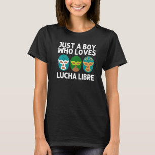 T-shirt Lucha Libre Designs Pour Garçons Hommes Luchador W