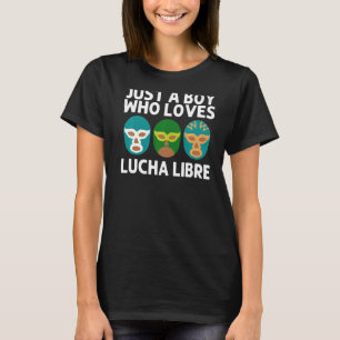 T-shirt Lucha Libre Designs Pour Garçons Hommes Luchador W