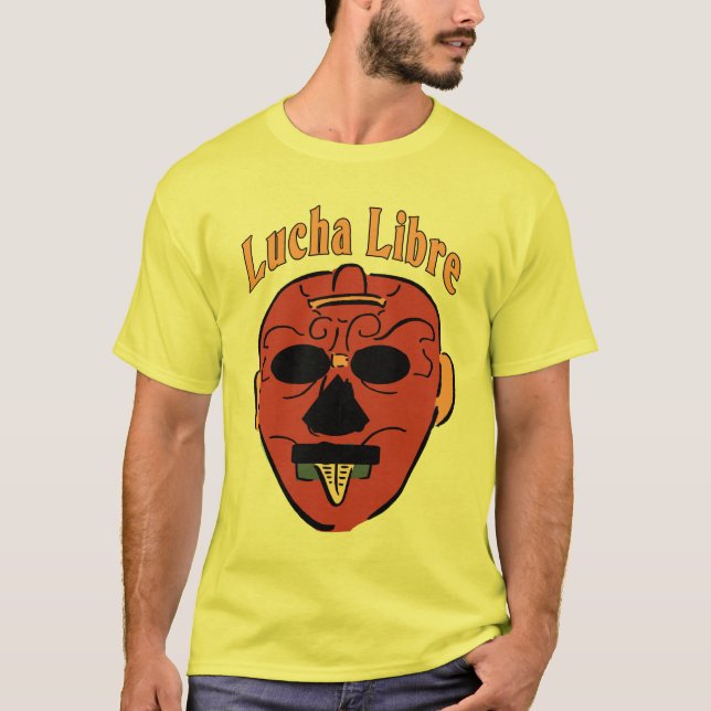 T-shirt Lucha Libre Mask (Devant)