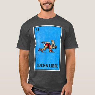T-shirt Lucha Libre Meican Lottery Parody Lutte 