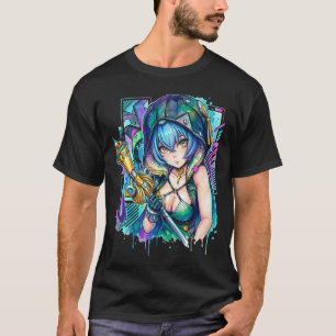 T-shirt Lucia Elowen ZZZ Maison Hantée Chèvre Thiren Portr