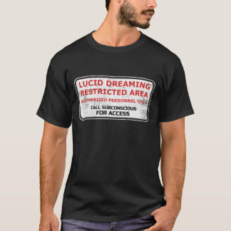 T-shirt Lucid Dream zone réglementée vintage