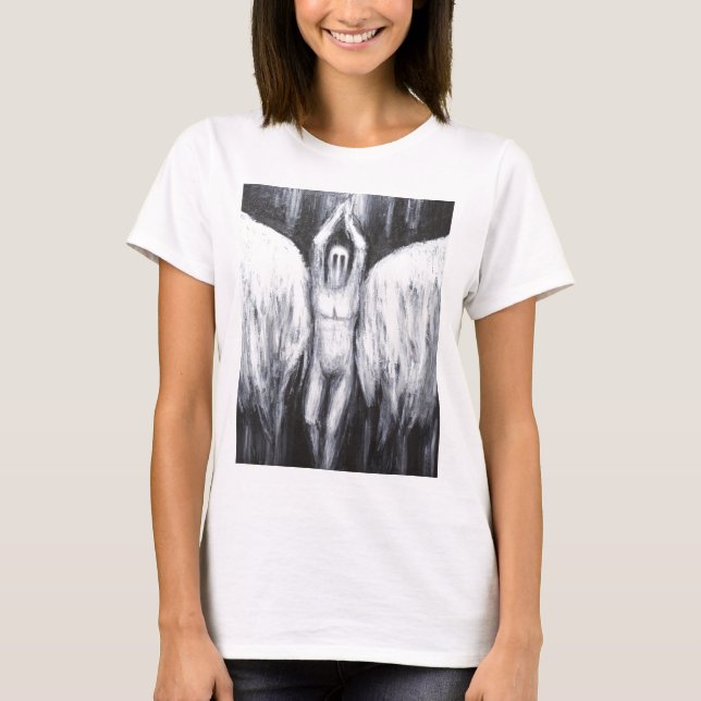 T-shirt Lucifer l'étoile de matin descendant à l'abîme (Devant)