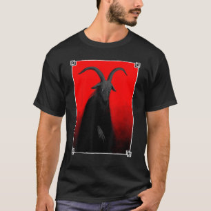 T-shirt Lucifer Porteur Léger Satan Lux Occult Baphomet Go