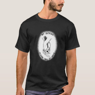 T-shirt Lucifer s'il vous plaît prenez ma main 666 Occulte