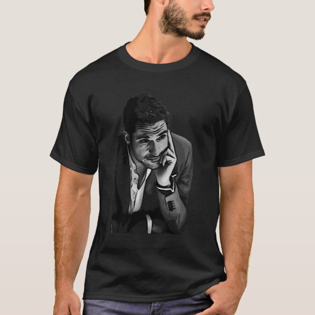 T-shirt LUCIFER Tom Ellis show TV 4 (Devant)