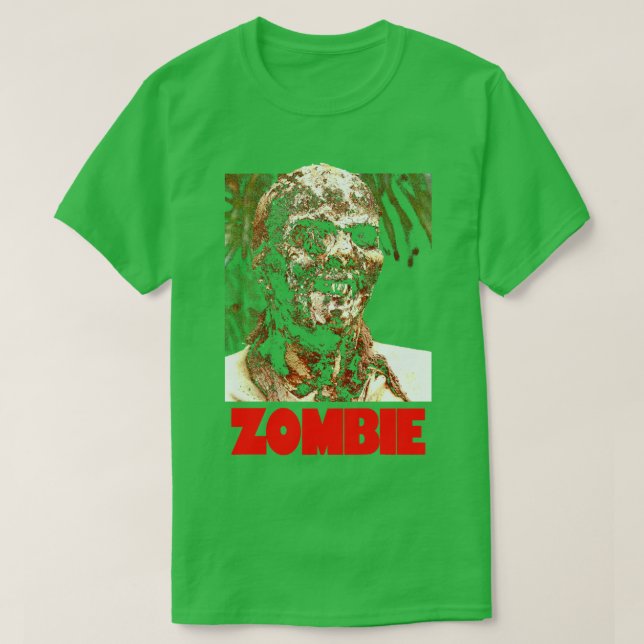 T-shirt Lucio rose fulci zombie Zombie du Walking Dead (Design devant)