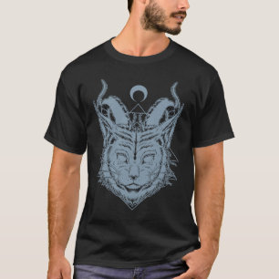 T-shirt Lucipurr Chat Satan Démoniaque Maléfique Chatons S