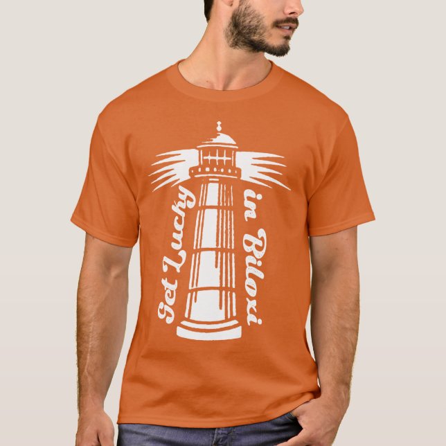 T-shirt Lucky à Biloxi (Devant)