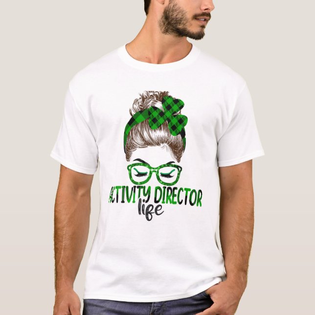 T-shirt Lucky Activity Director Jour de la Saint Patrick I (Devant)