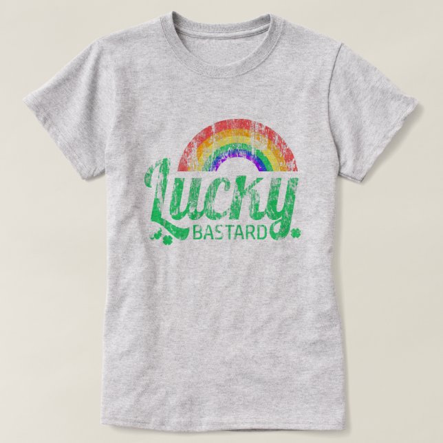 T-shirt Lucky Bastard (Design devant)