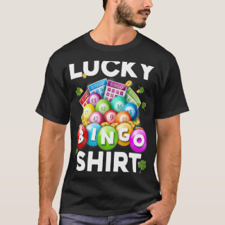 T-shirt Lucky Bingo Gambling Bingo