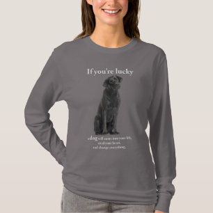 T-shirt Lucky Black Lab
