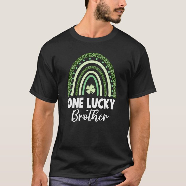 T-shirt Lucky Brother St Patrick's Day (Devant)