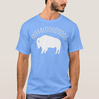T-shirt Lucky Buffalo Buffalo Bison Nature Wildlife Desi