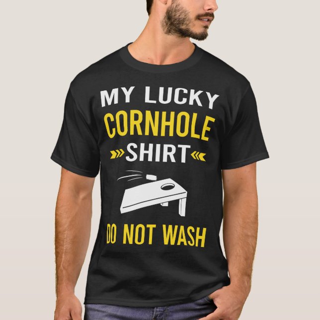 T-shirt Lucky Chemise Cornhole (Devant)